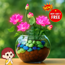 Load image into Gallery viewer, š„ Bonsai Lotus Flower Seeds BUY 1 GET 1 FREE (40+40 Seeds) š„+š„FREE GIFT INSIDE WITH EVERY PURCHASEš„