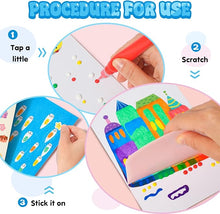 Load image into Gallery viewer, 🚀HOT DEAL ALERT! 🌈 Rainbow Scratch Art Set + Free Multi-Color Plastic Pen!🎨