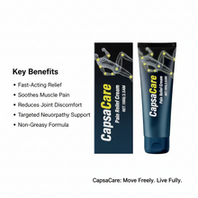 Load image into Gallery viewer, ๐ฅ BUY 1 GET 1 FREE! Capsacare Neuropathy Relief Cream ๐งด๐ฅ