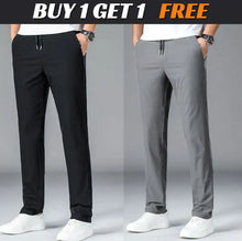 Load image into Gallery viewer, 🔥Buy1 Get 1 Free💥🤩PREMIUM MEN'S LYCRA PANTS(Black & Gray) 🔥