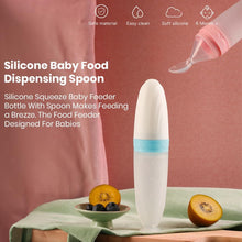 Load image into Gallery viewer, Premium Baby Food Squeeze Feeder Spoon
