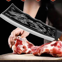 Load image into Gallery viewer, Dragon Chopping Knife Stainless Steel Blade
