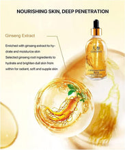 Load image into Gallery viewer, 👑 Gold Power! Ginseng Polypeptide Anti-Ageing Serum – (Youthful Skin Awaits)✨🍃
