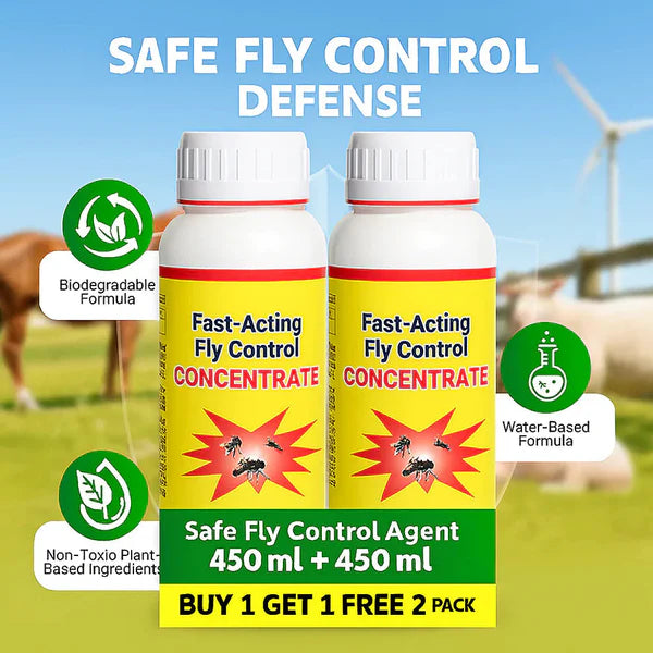 🚫🪰 High-Efficiency Fly Control Agent! ✨ Buy 1 Get 1 Free! ✨