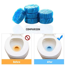 Load image into Gallery viewer, Toilet Detergent Toilet Bowl Cleaners Toilet Cleaning Tablets Toilet Deodorizer Bathroom Cleaners 10PCS
