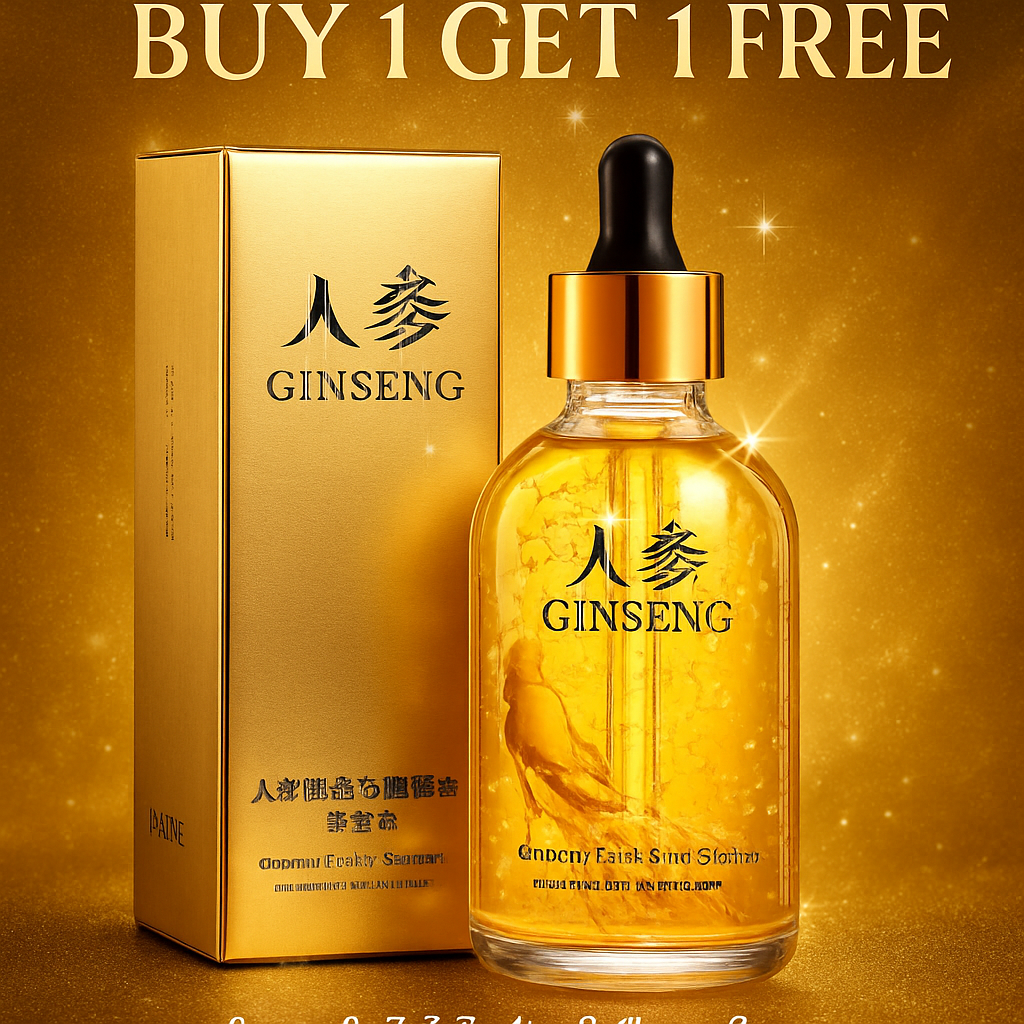 🌟 Ginseng Gold Miracle Serum (BUY 1 GET 1 FREE!)🌿✨